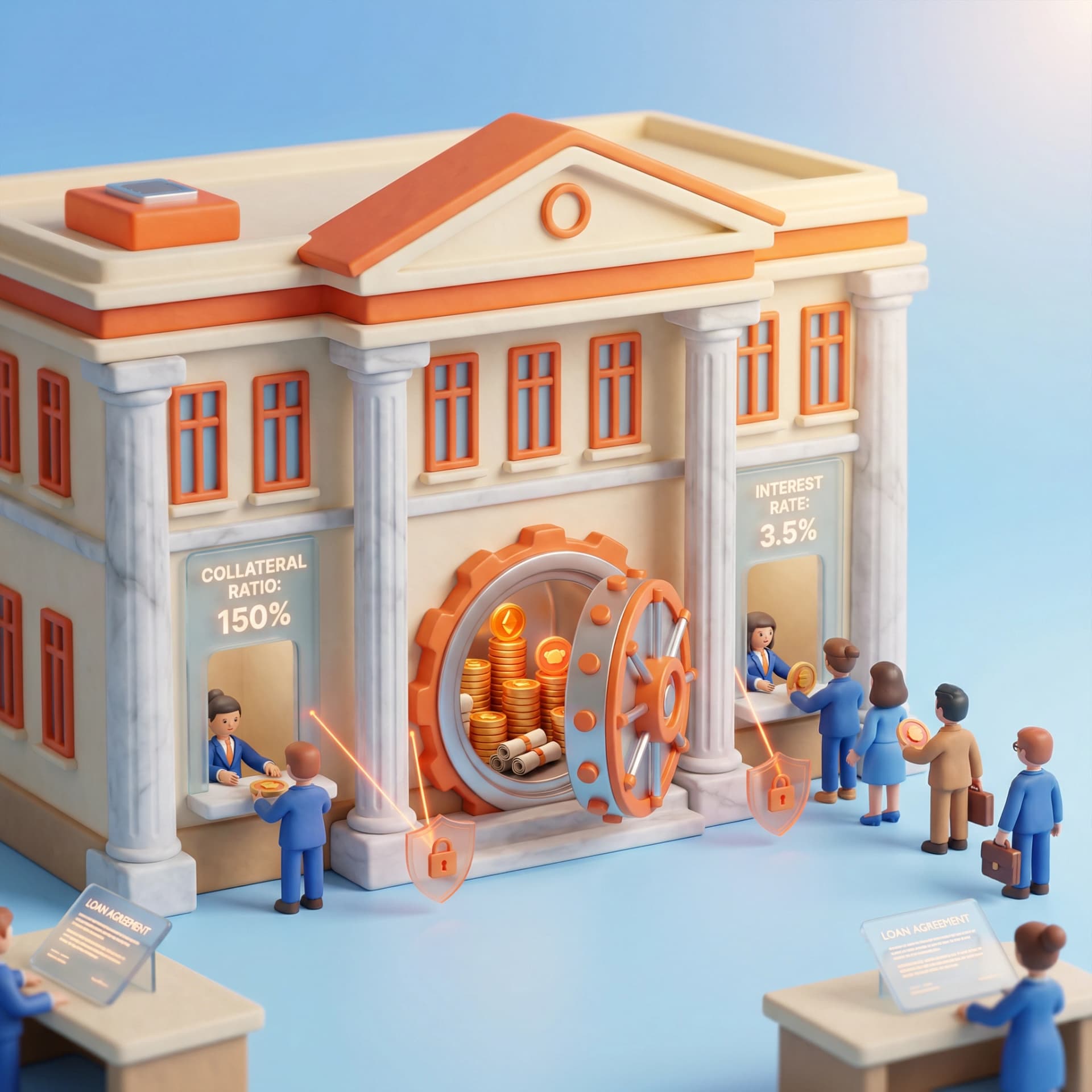 Cover image for article: How to Borrow Crypto in DeFi: Complete Guide